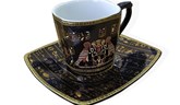 Pharaonic Tea Cup & Plate